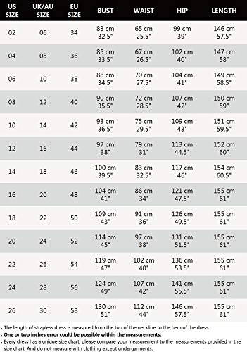 Ever-Pretty Vestidos de Noche Gasa Cuello en V Manga Corta sin Hombros A-línea Corte Imperio para Mujer Azul Polvoriento 42