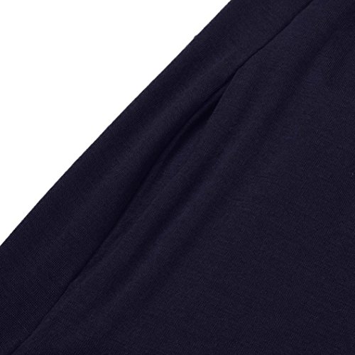 FAMILIZO -Vestidos De Fiesta Mujer Largos Elegantes Vestidos Largos De Fiesta Mujer Tallas Grandes Vestidos Mujer Verano Largo Casual Vestidos Manga Corta Mujer Fiesta (S, Armada)