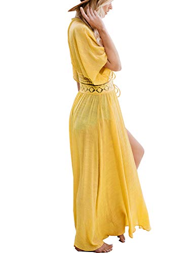 FANCYINN Camisolas y Pareos para Mujer Vestido de Bikini Ropa de Baño Playa Traje de Baño Vestido