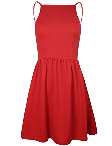 FANCYINN Vestidos de Fiesta Mujer Cortos Bandage Floral Mujer Mini Vestido Mujer