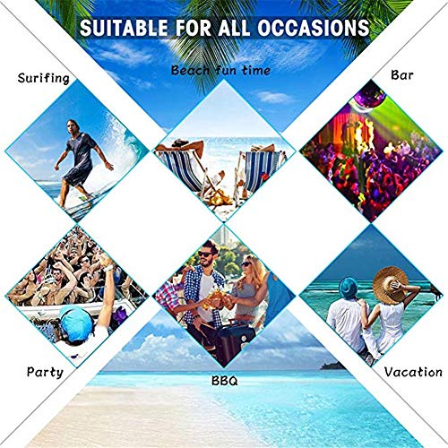 Fansu 3D Camisa Hawaiana para Hombre, Fiesta Tropical de Manga Corta Impreso Camisas de Trabajo Surf Funky Camisa Señores Playa (2XL,Fruta)