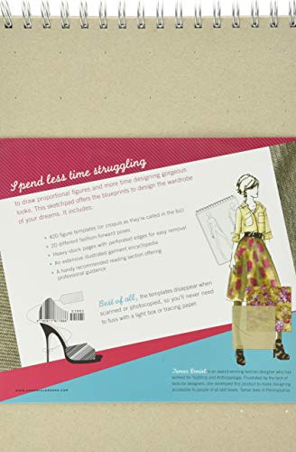 Fashion Sketchpad: 420 Figure Templates for Designing Looks and Building Your Portfolio