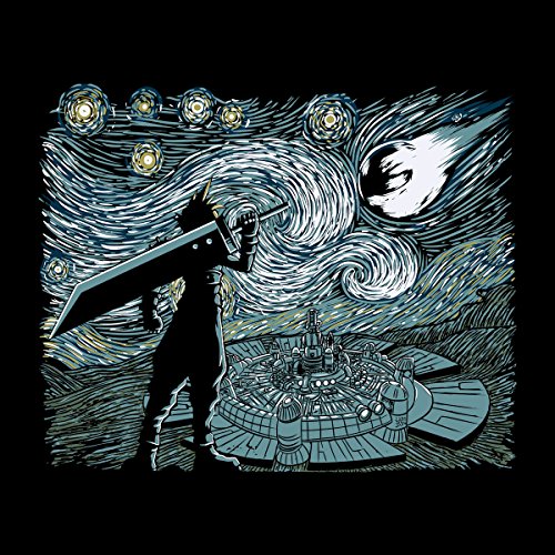 Final Fantasy Van Gogh Starry Fantasy Men's T-Shirt