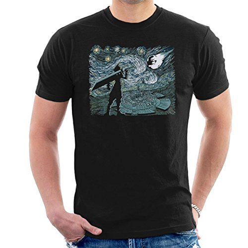 Final Fantasy Van Gogh Starry Fantasy Men's T-Shirt