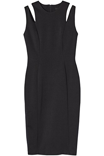 find. 13641 vestido fiesta mujer, Negro (Black), 36 (Talla del Fabricante: X-Small)