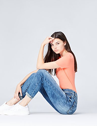 find. Camiseta para Mujer, Anaranjado / Coralino (Water Melon), 42 (Talle Fabricante: Large)