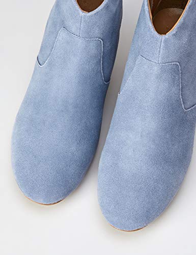 find. Casual Western Botas Camperas, Azul (Faded Blue), 38 EU