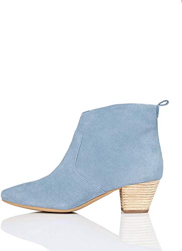 find. Casual Western Botas Camperas, Azul (Faded Blue), 38 EU