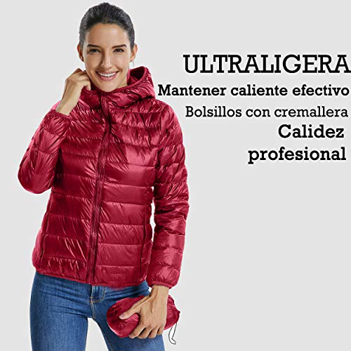 FITTOO Chaqueta de térmica para Mujer G500