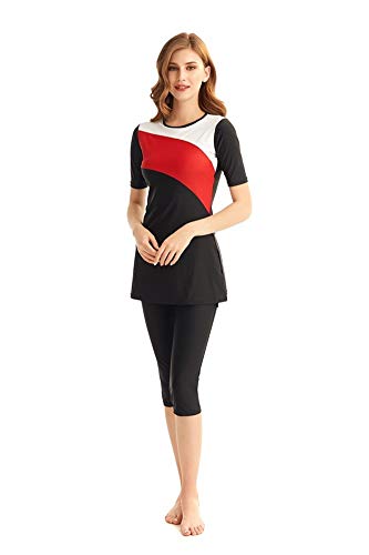 FOKULUNDA - Bañador islámico para Mujer, XY1722, CA, XS