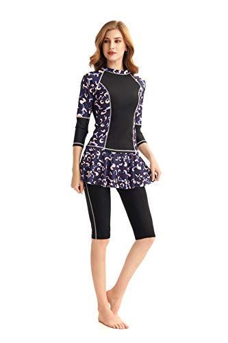 FOKULUNDA - Bañador islámico para mujer, XY1722, CA, XS