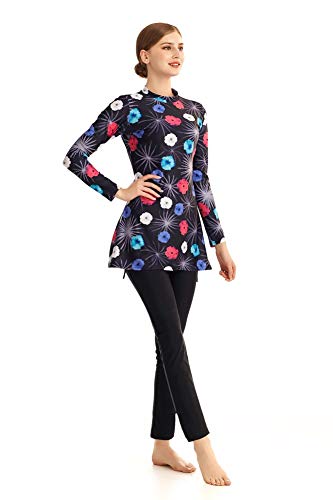 FOKULUNDA - Bañador islámico para mujer, XY1722, CA, XXXL