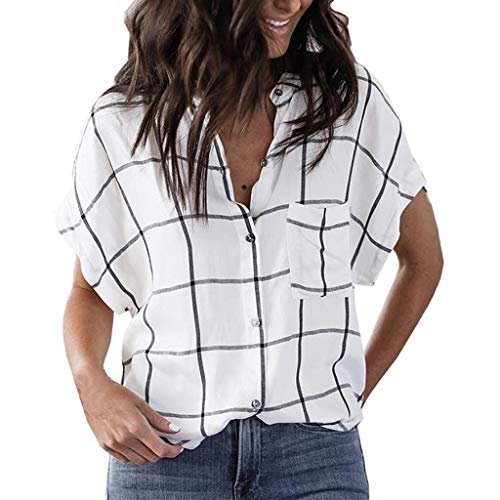 Fossen MuRope Camisa Mujer Talla Grande - Blusas y Camisas de Mujer Baratas para Banquete, Vacaciones, Ocio