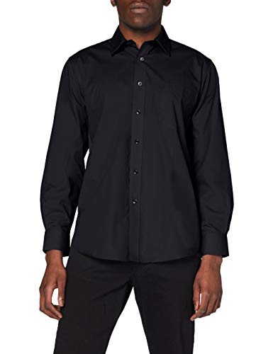 Fruit of the Loom SS103M Camisa, Negro (Black), XXX-Large para Hombre