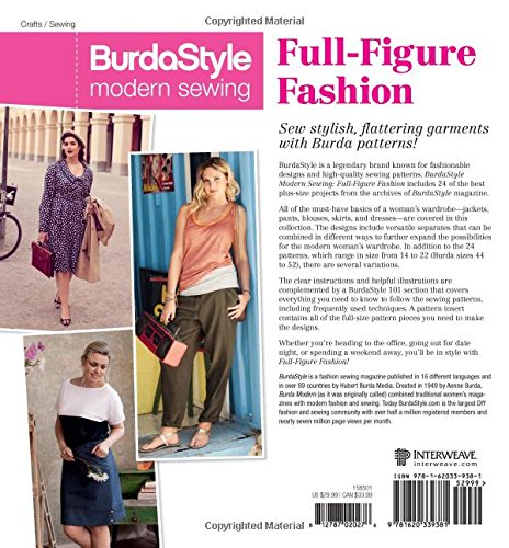 Full-Figure Fashion: 24 Plus-Size Patterns for Every Day (BurdaPlus Modern Sewing)