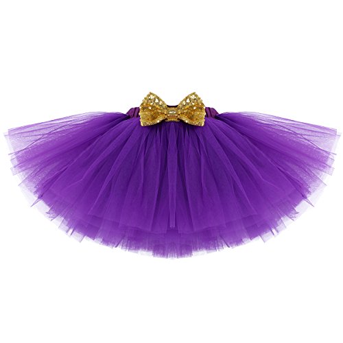 FYMNSI Infantil Bebé Niña Es mi Primer 1er Cumpleaños Estampado Manga Larga Mameluco Romper Body Tutú Falda Bowknot Diadema 3 Piezas Traje Set 1 Año Fiesta Fotografía Vestir Regalo Púrpura