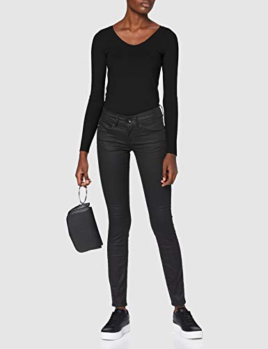 G-STAR RAW Base R T Wmn L/s Camisa Manga Larga, Gris (Black 990), XS para Mujer