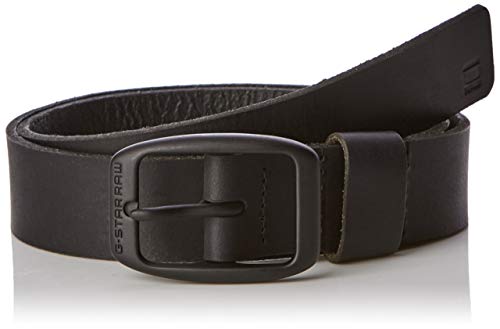 G-STAR RAW Bryn Belt Cinturón, Negro (Black/Matt Black Metal 406), 85 (Talla del fabricante: 70) para Mujer
