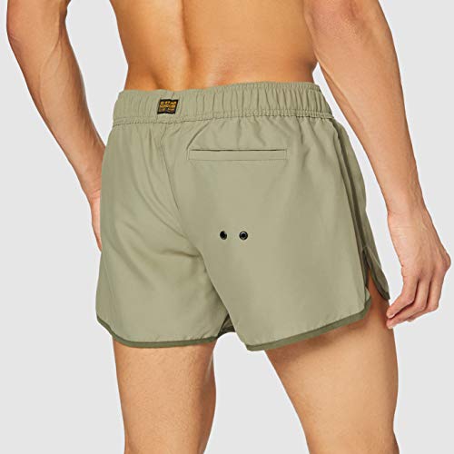 G-STAR RAW Carnic Solid Traje de baño de una Pieza, Shamrock A505-2199, M para Hombre