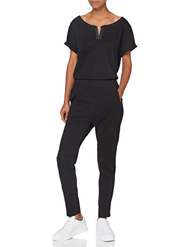 G-STAR RAW Cocaux Straight Suit_Jumpsuit Mono Largo, Negro (Dk Black B771-6484), S para Mujer