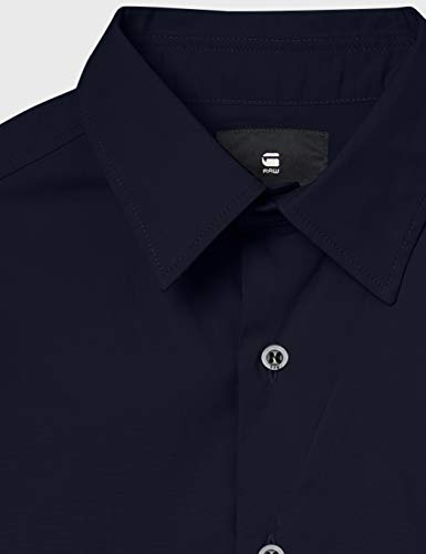 G-STAR RAW Core Super Slim Camisa Vaquera, Azul (Mazarine Blue 4213), S para Hombre