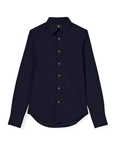G-STAR RAW Core Super Slim Camisa Vaquera, Azul (Mazarine Blue 4213), S para Hombre
