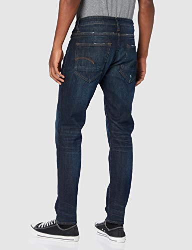 G-STAR RAW D-STAQ 5-Pocket Slim Vaqueros, Antic Nile B767-A943, 28W / 32L para Hombre