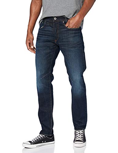 G-STAR RAW D-STAQ 5-Pocket Slim Vaqueros, Antic Nile B767-A943, 28W / 32L para Hombre