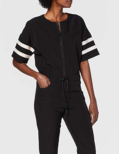 G-STAR RAW D-STAQ Sport Jumpsuit Mono, Negro (Black 9285-990), S para Mujer