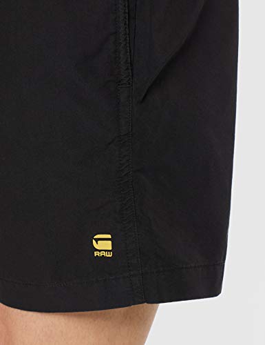 G-Star Raw Dirik Swimshort Bañador, Negro (Dk Black 6484), Small para Hombre