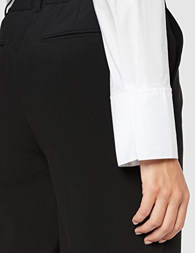 GANT D1. TP Frill Shirt Camisa Manga Larga, Blanco (White 110), 46 (Talla del Fabricante: 44) para Mujer