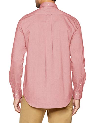 GANT The Oxford Shirt Reg BD Camisa, Rojo (Bright Red 620), X-Large para Hombre
