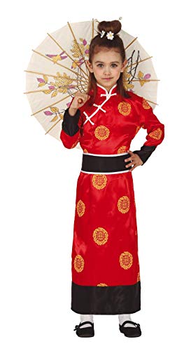 Generique - Disfraz China Rojo niña - 3-4 años (95-105 cm)