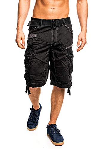 Geographical Norway Hombre Cargo Short People - Negro, S