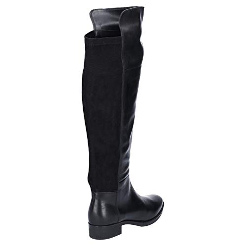 Geox - Botas Felicity para Chica Mujer (37 EU) (Piel Negro)