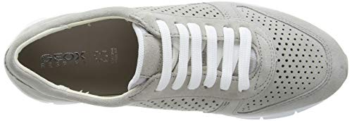 Geox D Sukie B, Zapatillas Mujer, Gris (Lt Grey C1010), 42 EU