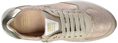 Geox J JENSEA Girl D, Zapatillas Niños, Beige (Skin/Beige), 27 EU