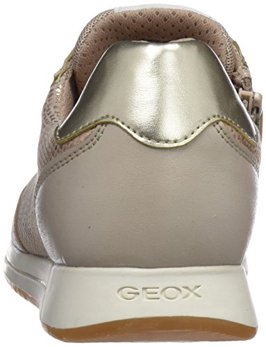 Geox J JENSEA Girl D, Zapatillas Niños, Beige (Skin/Beige), 27 EU