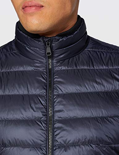 Geox M Dereck Chaqueta Acolchada, Azul Oscuro, 52 para Hombre