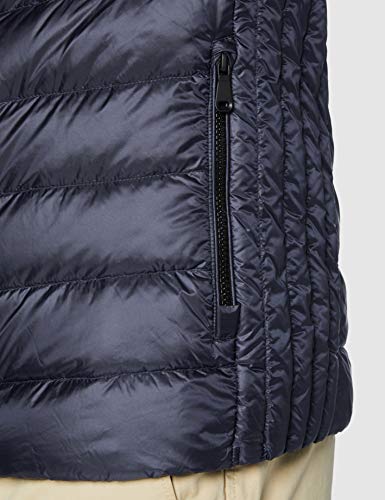 Geox M Dereck Chaqueta Acolchada, Azul Oscuro, 52 para Hombre