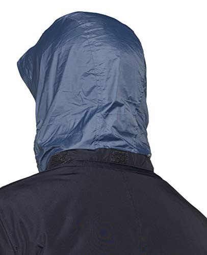 Geox M Vincit, Abrigo para Hombre, Azul (Blue Nights F4386), Medium (Talla Del Fabricante: 50)