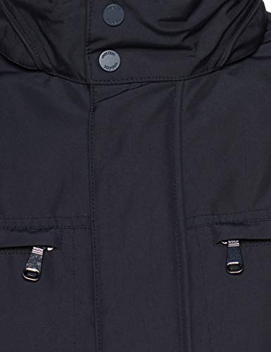 Geox M Vincit, Abrigo para Hombre, Azul (Blue Nights F4386), Medium (Talla Del Fabricante: 50)