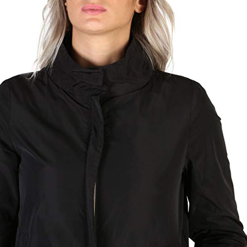 GEOX PORTCE Chaquetas Femmes Negro - DE 36 (IT 42) - Cazadoras