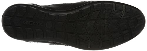 Geox UOMO Symbol D, Zapatillas Hombre, Negro (Black C9999), 41 EU