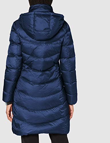 Geox W ADRYA Parka, Azul Lima Oscura, 42 para Mujer
