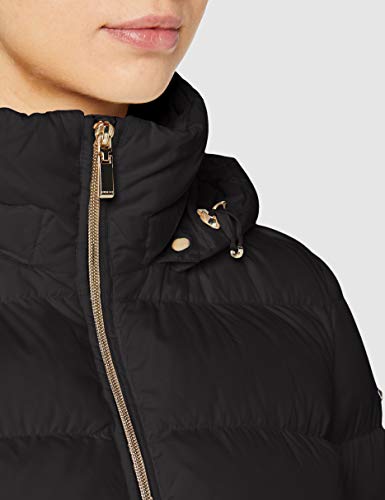 Geox W Adrya T Chaqueta Bomber, Negro (Black F9000), 42 para Mujer
