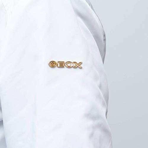 Geox W Airell Chaqueta, Blanco (Optical White F1492), 42 para Mujer