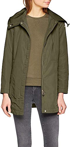 Geox W Airell Chaqueta, Verde (Spring Olive F3456), 40 para Mujer