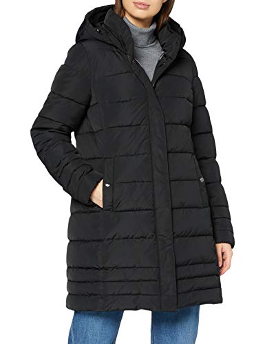 Geox W Aneko Capa de pluma, Negro, 42 para Mujer