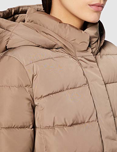 Geox W Aneko Capa de pluma, Otter, 40 para Mujer